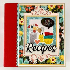 Recipe Scrapbook Album Kit