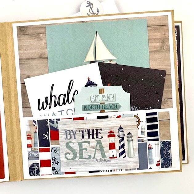 Sea &amp; Sand Scrapbook Album