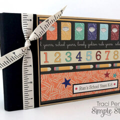 School Years Scrapbook Mini Album