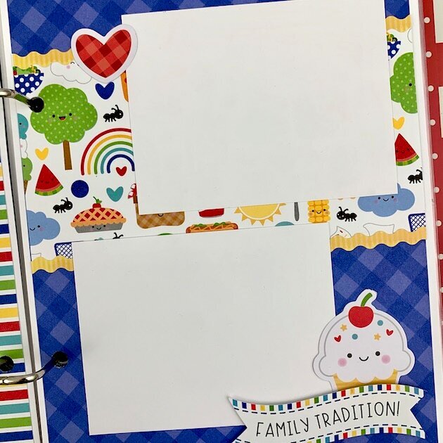 Summer BBQ Scrapbook Album