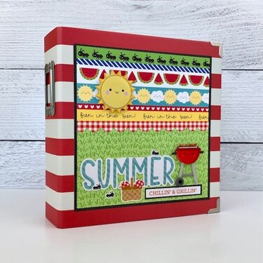 Summer BBQ Scrapbook Album