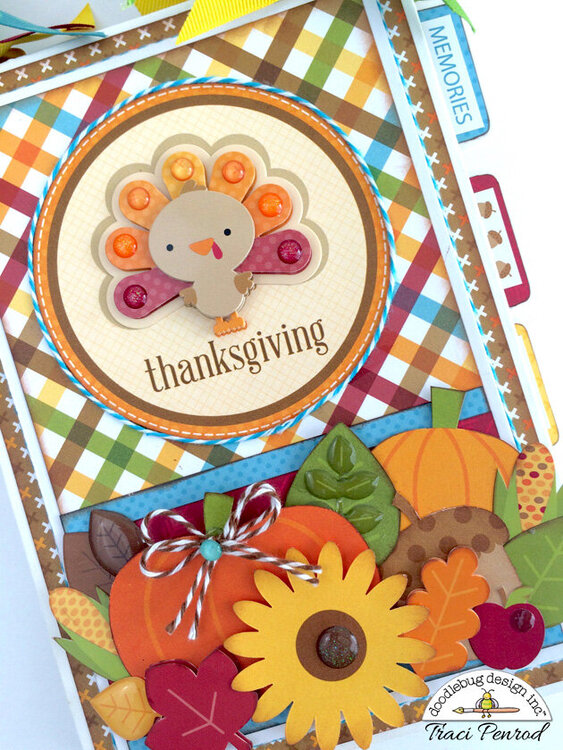 Thanksgiving Scrapbook Mini Album