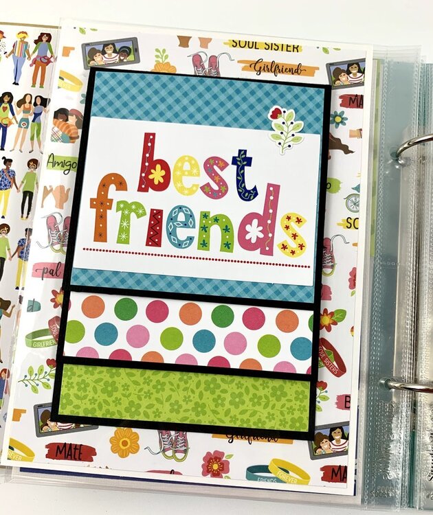 Best Friends Scrapbook Album