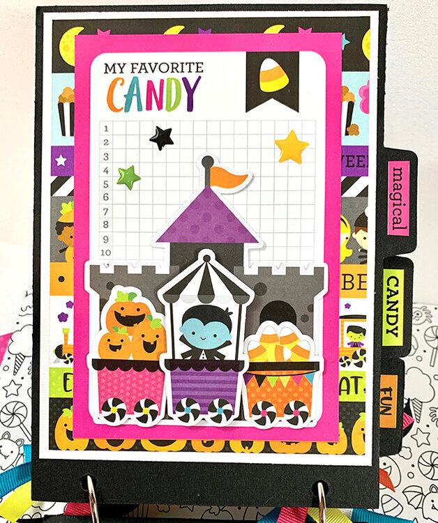 Halloween Candy Carnival Mini Album