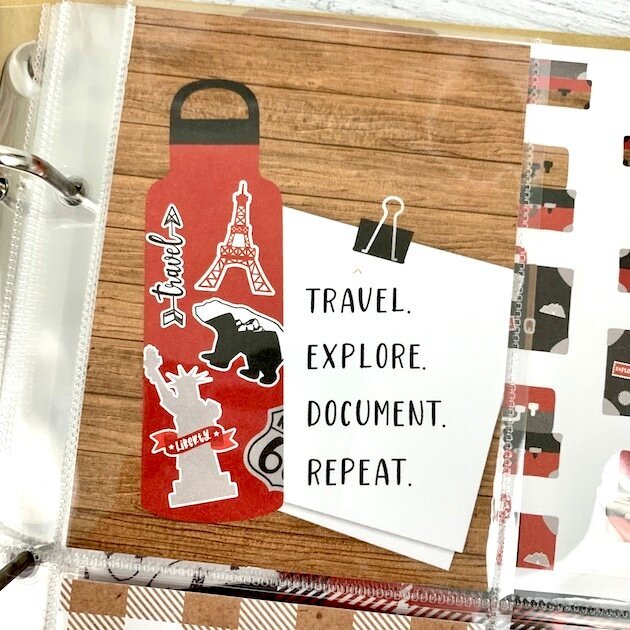 Travel Scrapbook Albums