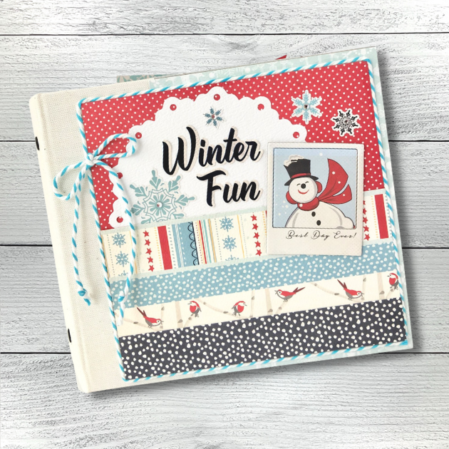 Winter Fun Scrapbook Album