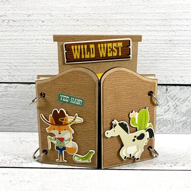 Wild West Scrapbook Album Kit
