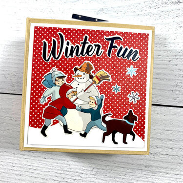 Winter Fun Scrapbook Album