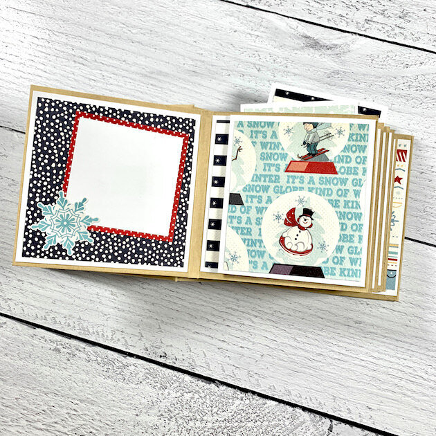 Winter Fun Scrapbook Album