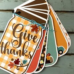 Give Thanks Mini Album Journal