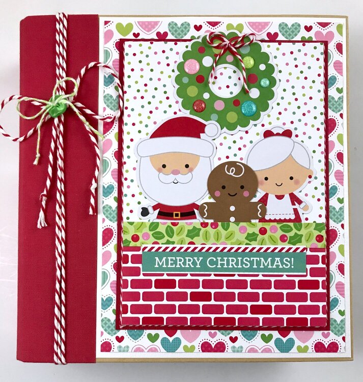 Merry Christmas Scrapbook Album