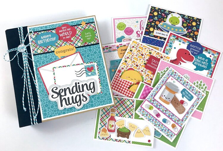 Sending Hugs Card Organizer Album