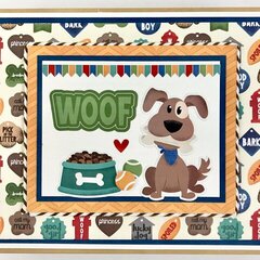 Woof Dog Scrapbook Mini Album