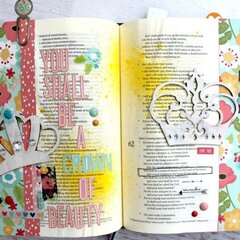 Clear Scraps Bible Journaling-Crown Chipboard Embellishments