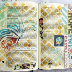 Clear Scraps Bible Journaling-Whimsical Butterfly Mascil