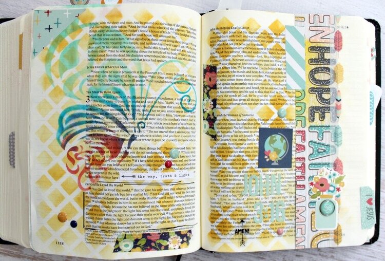 Clear Scraps Bible Journaling-Whimsical Butterfly Mascil