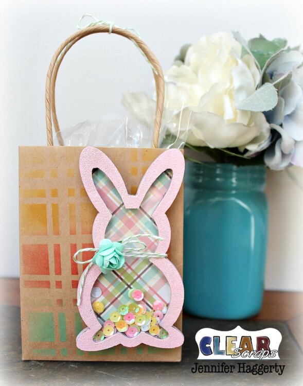 Bunny Mini Shaker Gift Bag