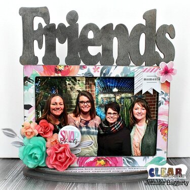 Friends Desktop DIY Wood Frame