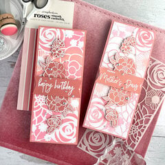 Floral Slimline Card Set