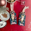 Dancin' Deer Interactive Christmas Gift Tags