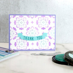 Pastel Thank You Card