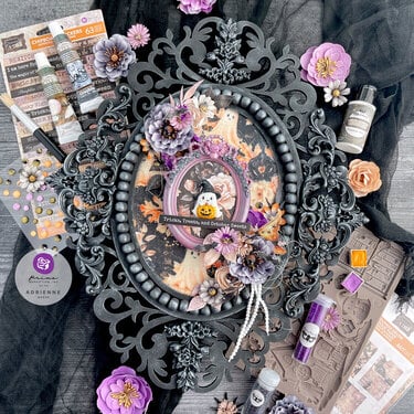 October Sweets Frame