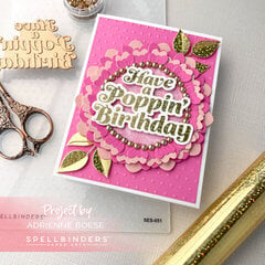 Poppin' Birthday Flower Card