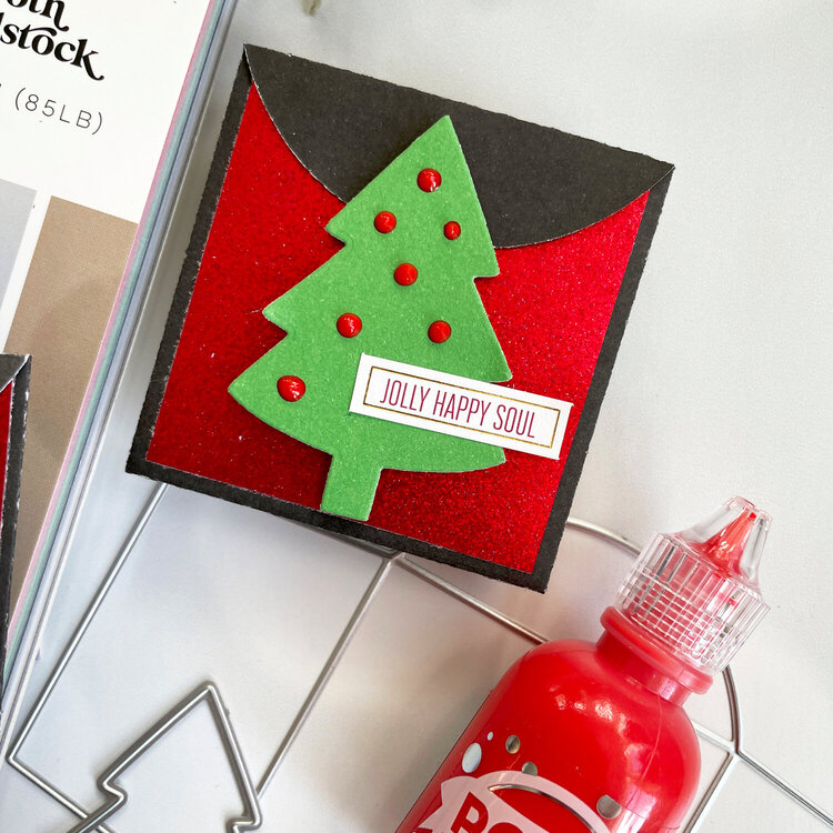 Easy Christmas Gift Card Holder