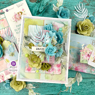 Enjoy Paradise Layered Card