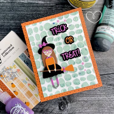 Trick-Or-Treat Halloween Card