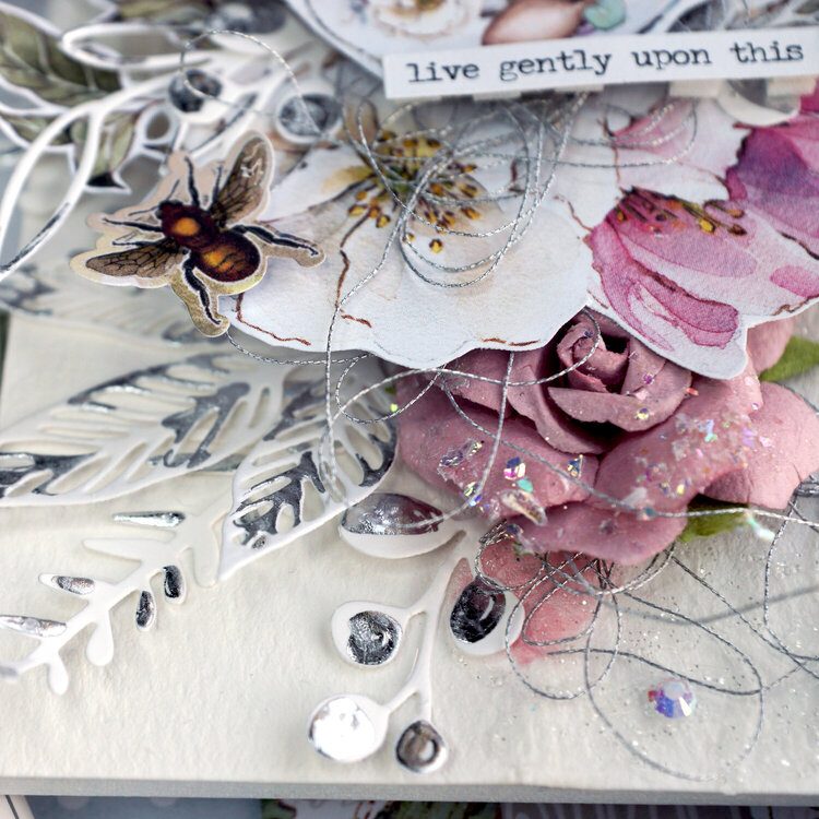 Live Gently: Forest Tea Party Mixed Media Panel