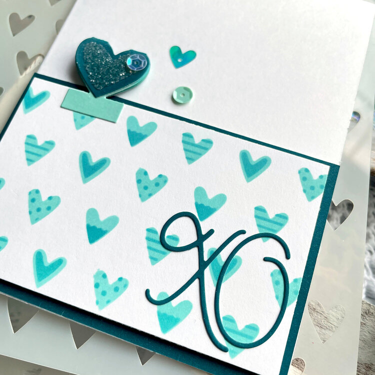 XO Valentine&#039;s Day Card