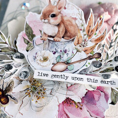 Live Gently: Forest Tea Party Mixed Media Panel