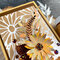 Prismatic Aura Sunflower Card