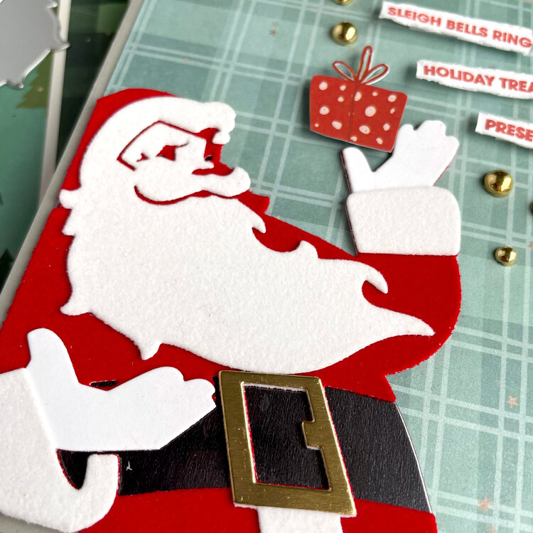 Retro Santa Christmas Cards
