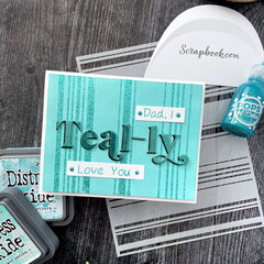 Dad, I Teal-ly Love You Father's Day Card