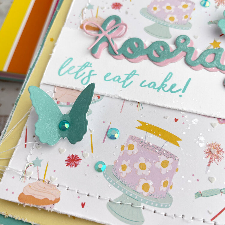 Let&#039;s Eat Cake Birthday Card