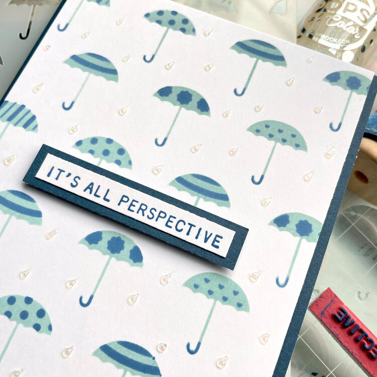 Perspective Rainy Day Card