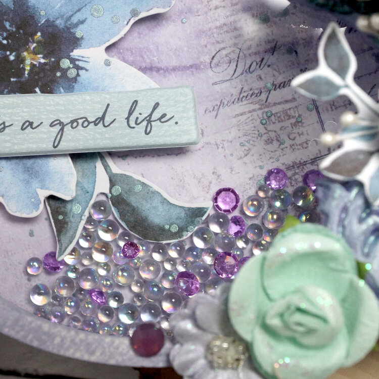 A Good Life (Altered Mixed Media Box with Shaker Element)