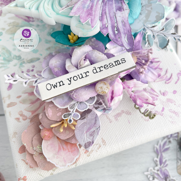 Own Your Dreams Mixed Media Canvas