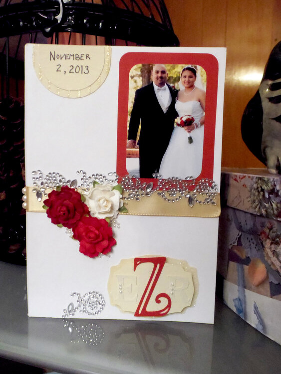 Wedding:  Custom Disc Case