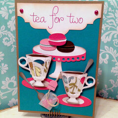 Tea for Two Bridal Shower Card