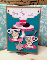 Tea for Two Bridal Shower Card