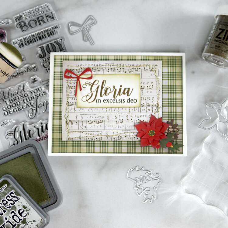 Gloria Christmas Card