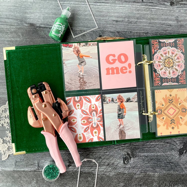 Velvet Albums with Pocket Pages