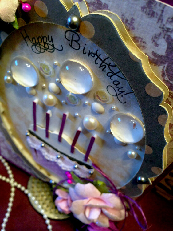 Bright Cupcake - Happy Birthday Card