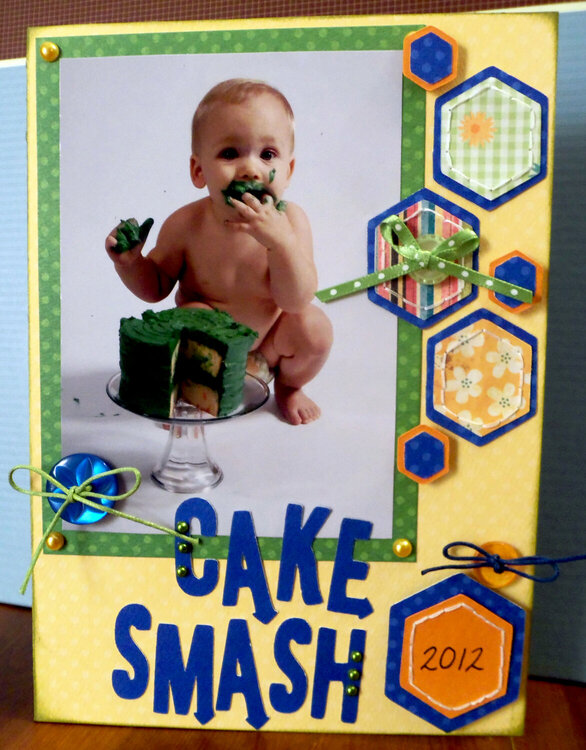 Birthday Cake Smash (1) custom DVD case