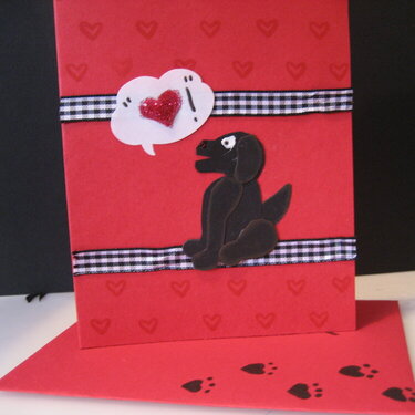 Valentine for a little boy