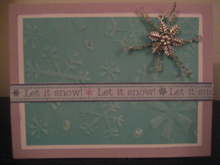 Let It Snow! Card