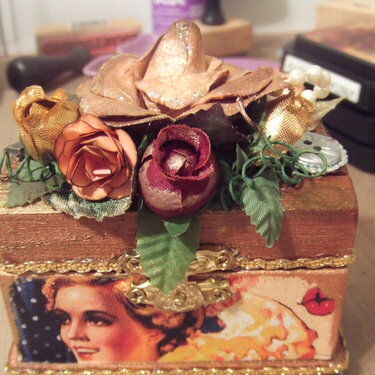 Altered Wooden Box